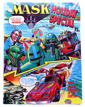 MASK (M.A.S.K.) UK-Comic Magazine Holiday Special (1988): Mask vs. Venom - the battle of the century!